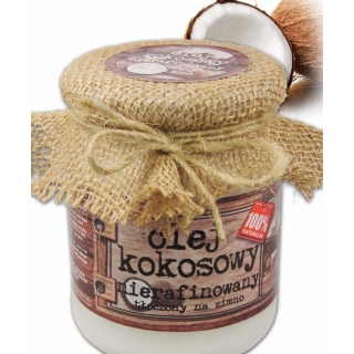 OLEJ KOKOSOWY NIERAFINOWANY 900 ML